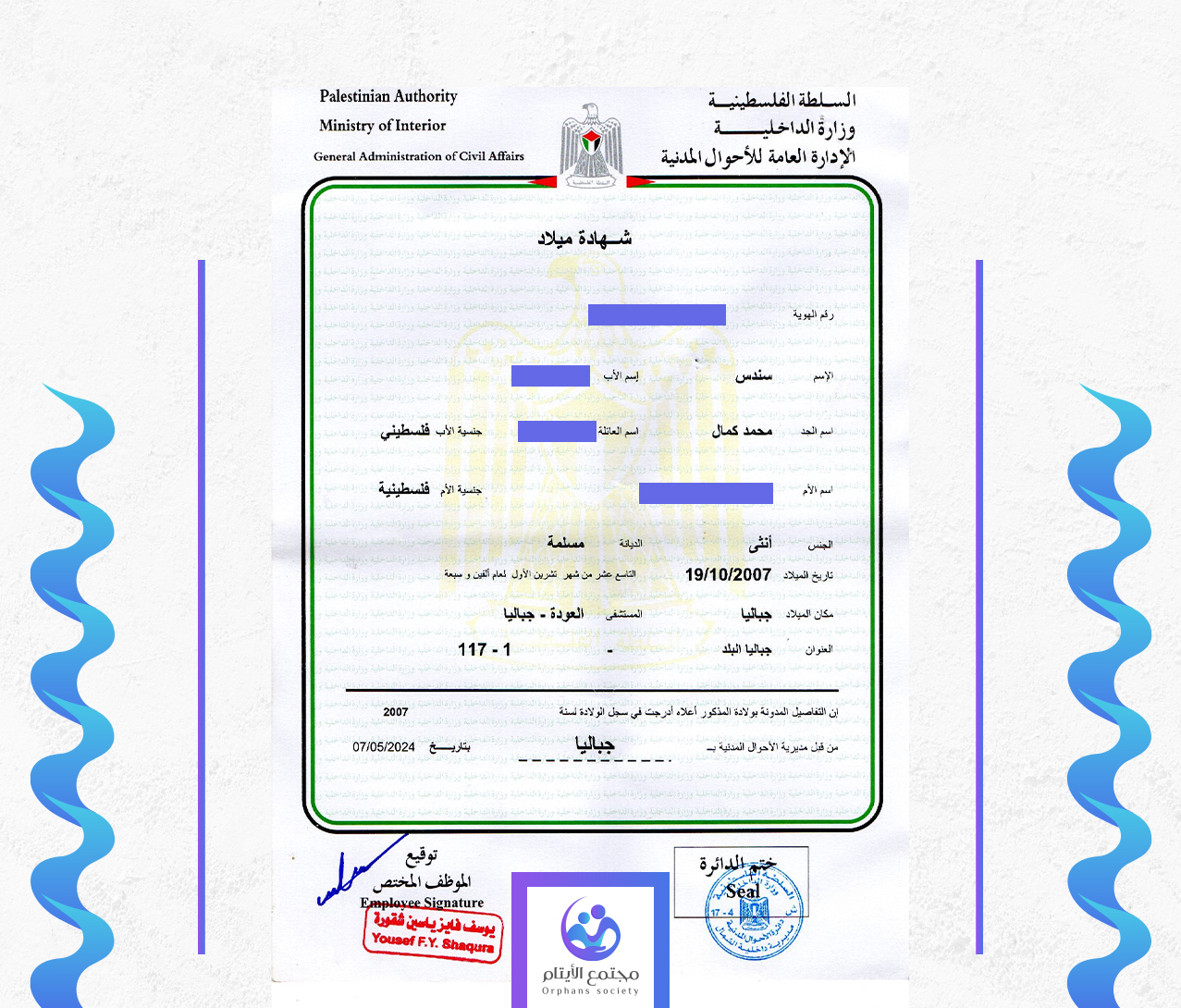 سندس محمود محمد كمال قرموط