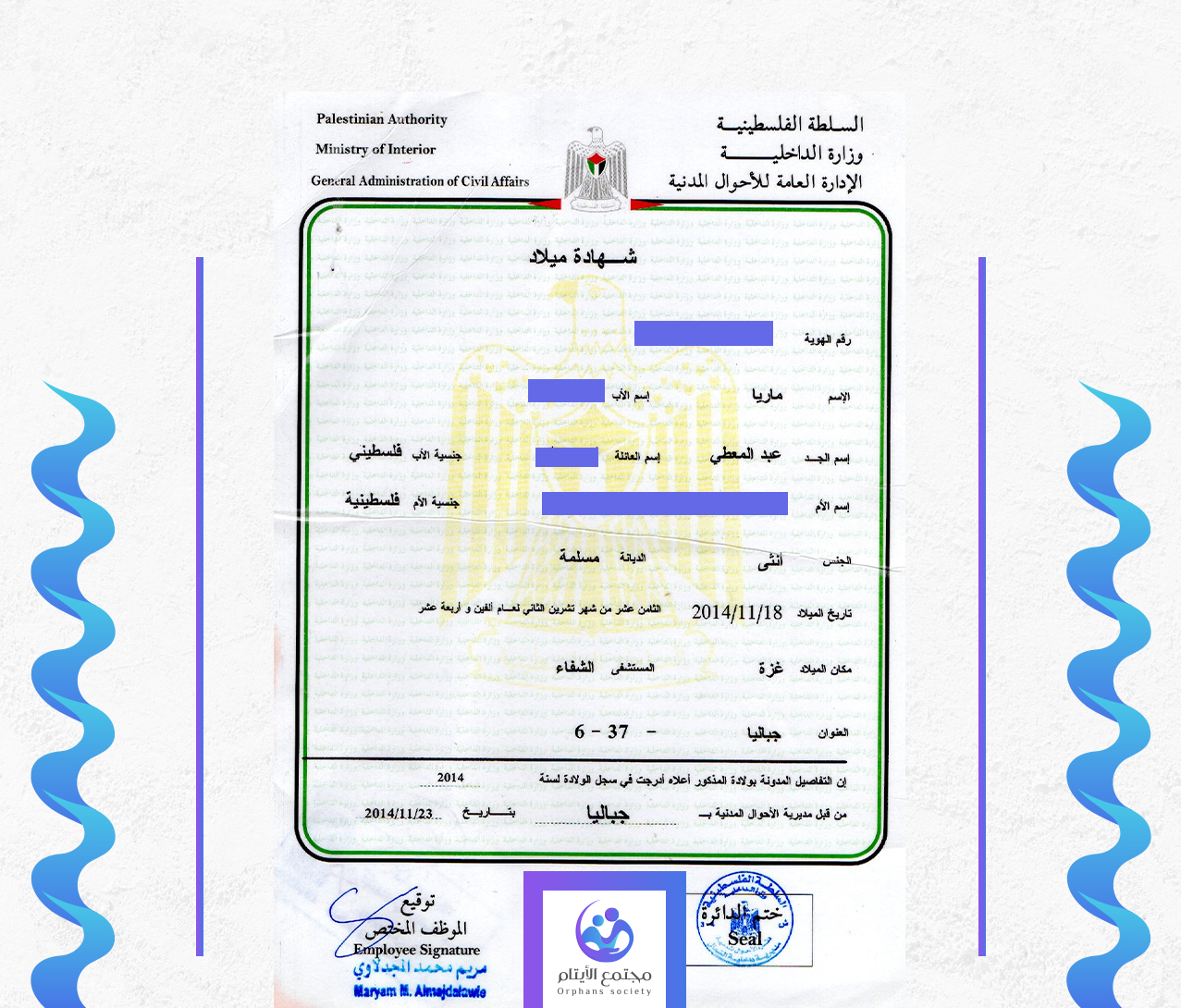 ماريا عيد عبد المعطي ابو سمعان