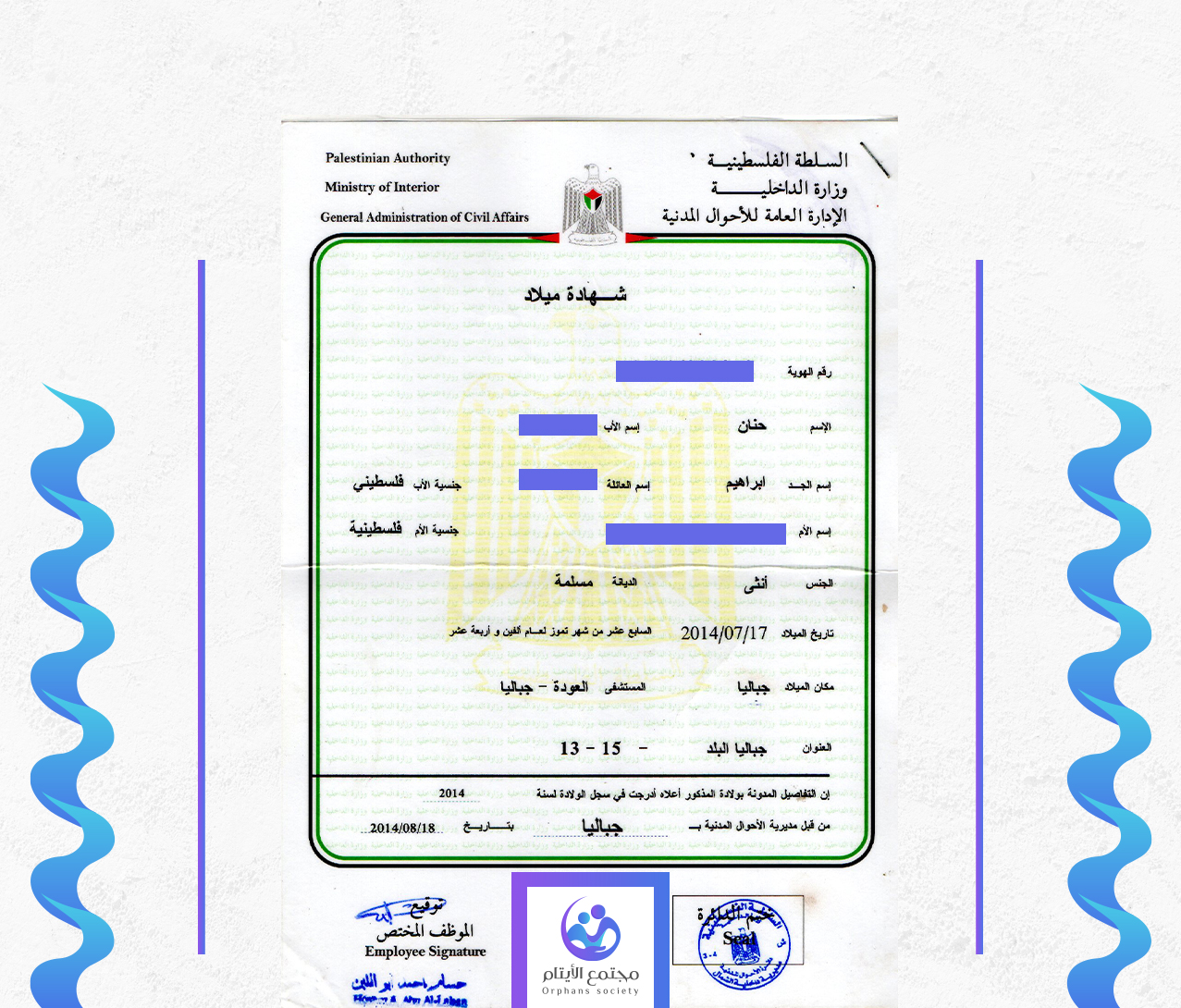 حنان اسماعيل ابراهيم النجار