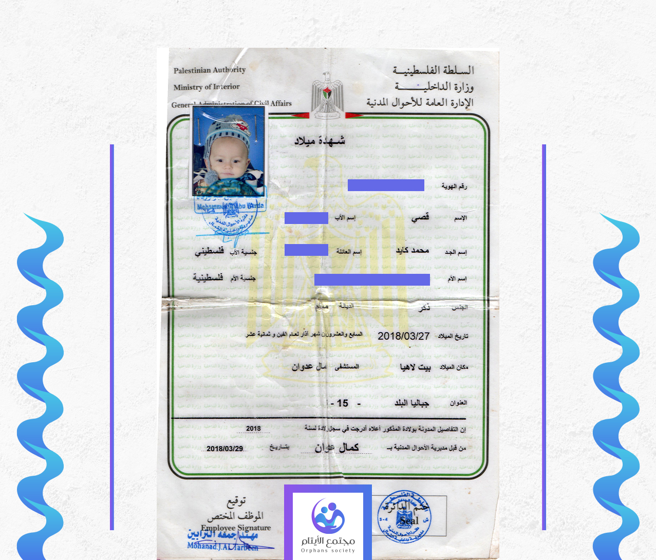 قصي يحيى محمد كايد النجار