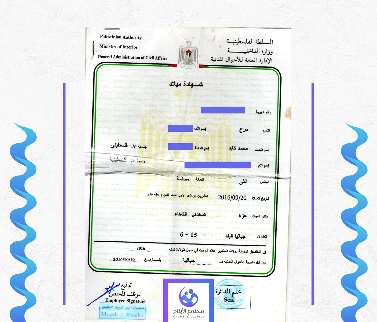 مرح يحيى محمد كايد النجار